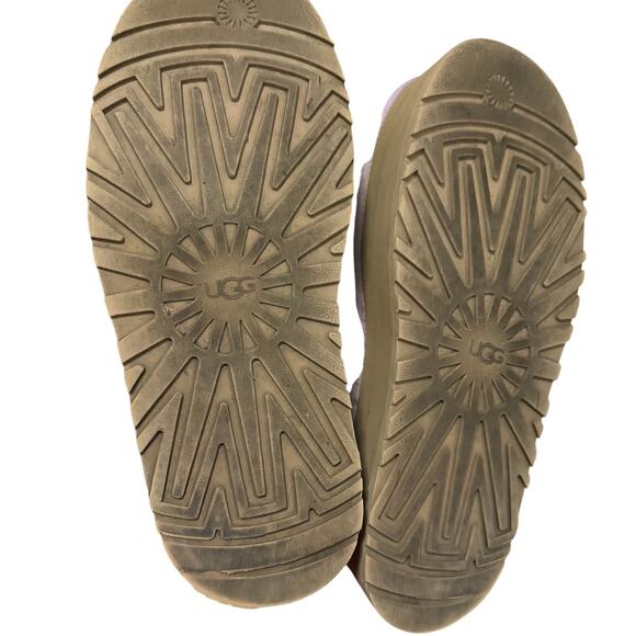 Ugg Funkette chunky sequin platform slippers sz 10 holiday festive sparkly sexy - Picture 12 of 16